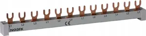 Savienojošā sliede Noark 101449 BBU 3L 16 M54 3 fāžu 16 mm² 80 A 54 moduļi 1 m