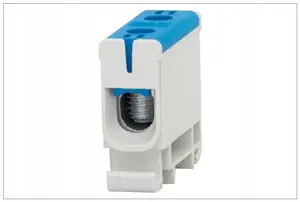 Terminal connector Pozostali F2.0120 single‑pole 2.5–50 mm² Al/Cu in blue