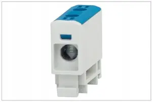 Terminal connector Pozostali F2.0279 single-pole in molded body 2.5–35 mm² blue/gray