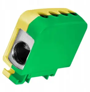 Terminal connector Simet 84706009 ZGG 1x95 mm² AL/CU TS35 yellow-green