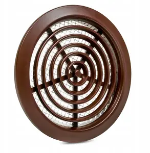 Ventilation grille AWENTA T76BR MINI-AWENT fi80 mm, brown