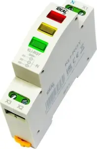 Voltage presence indicator Kanlux TH35 KLI-RGY 32893 — red/green/yellow for TH35 DIN rail