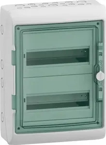 SCHNEIDERE Mureva MRV-2-12-NT-T 2x12 IP65 накладной распределительный шкаф с прозрачной дверцей