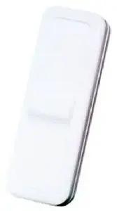 Switch ZAMEL WSR-940 in-line rocker switch for mounting box, white