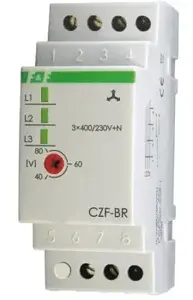 Реле отсутствия и асимметрии фаз FF CZF-BR 10A 1P 4с 40–80В