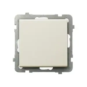Ospel Smart switch ŁP-1R/m/27, DIN-mount single-channel, 250V AC input, 16A output, IP20, 71×71×42 mm