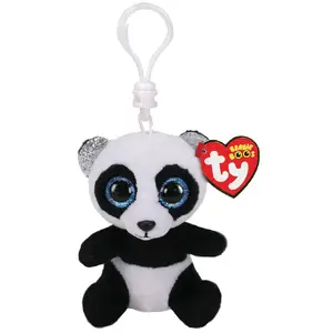Мягкая игрушка ty Bamboo чёрно‑белая — плюш, 70×50×45 мм, 3+