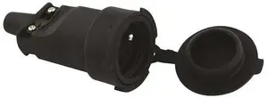 Portable rubber socket EMOS P0044 2P+E IP65 250V 10/16A