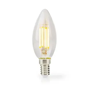 LED spuldze Nedis LBFE14C352 4.5 W (470 lm) E14 Silti balta 2700 K, CRI 80, 15 000 h