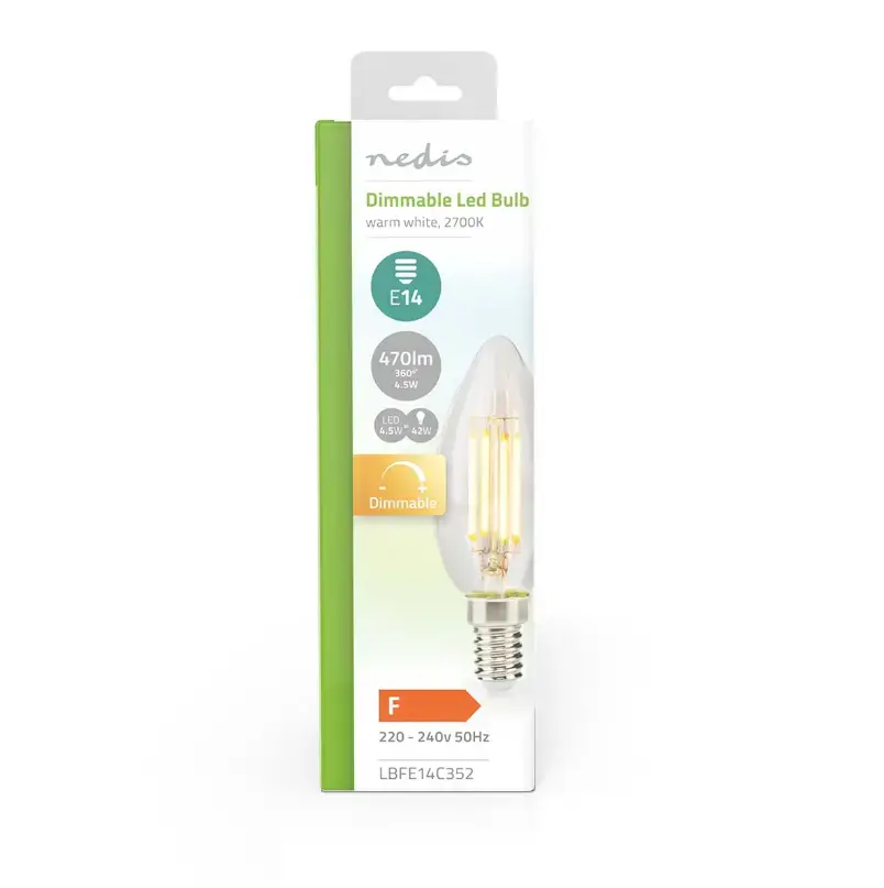 Nedis LBFE14C352 LED spuldze E14 4.5 W Photo 3
