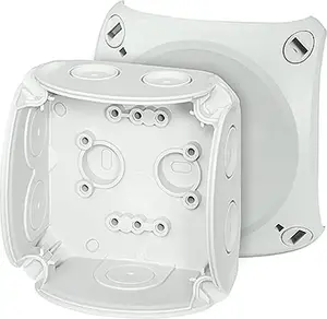 Junction box Hensel DK 0200 GZ 93×93×62 mm IP66 gray, model 62000147