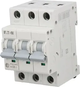 Automātiskais slēdzis EATON xPole Home HN-C6/3 3P C 6 A 6 kA AC