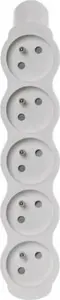 Мобильный сетевой фильтр EMOS P0500N 5 розеток с USB, белый