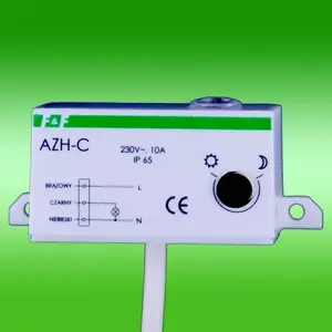 FF AZH-C фотореле сумеречное 10A 230V 2–1000 лк мини IP65