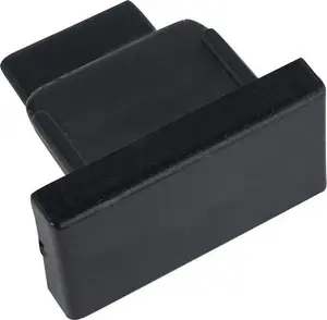 End Cap for Tracks NOWODVORSKI Profile Dead End Cap black (model 9458)