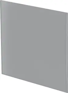 Decorative Panel for Trax Glass Fan Housing AWENTA PTGG100M — Ø100 mm, matte gray