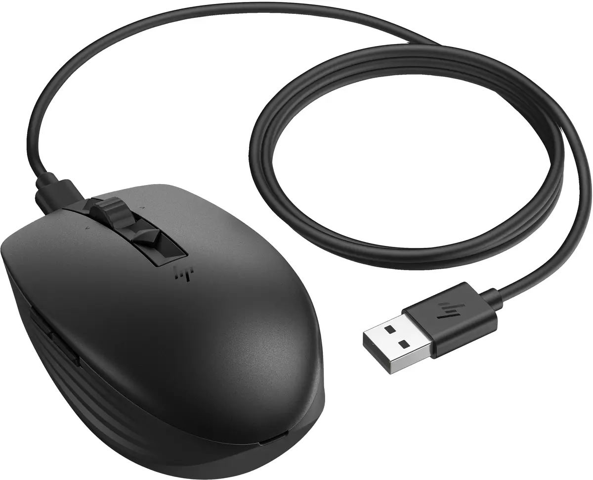 HP 710 Rechargeable Silent Mouse — беспроводная амбидекстрная Photo 5