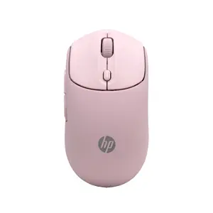 Беспроводная мышь HP 400 Quiet Pink — амбидекстр., RF Wireless + Bluetooth, 6000 DPI, 5 кнопок, на батарейках