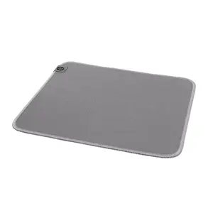 Коврик для мыши KINGSTON HP 100 Sanitizable Mouse Pad — серый, 230×200 мм, полиэстер/резина