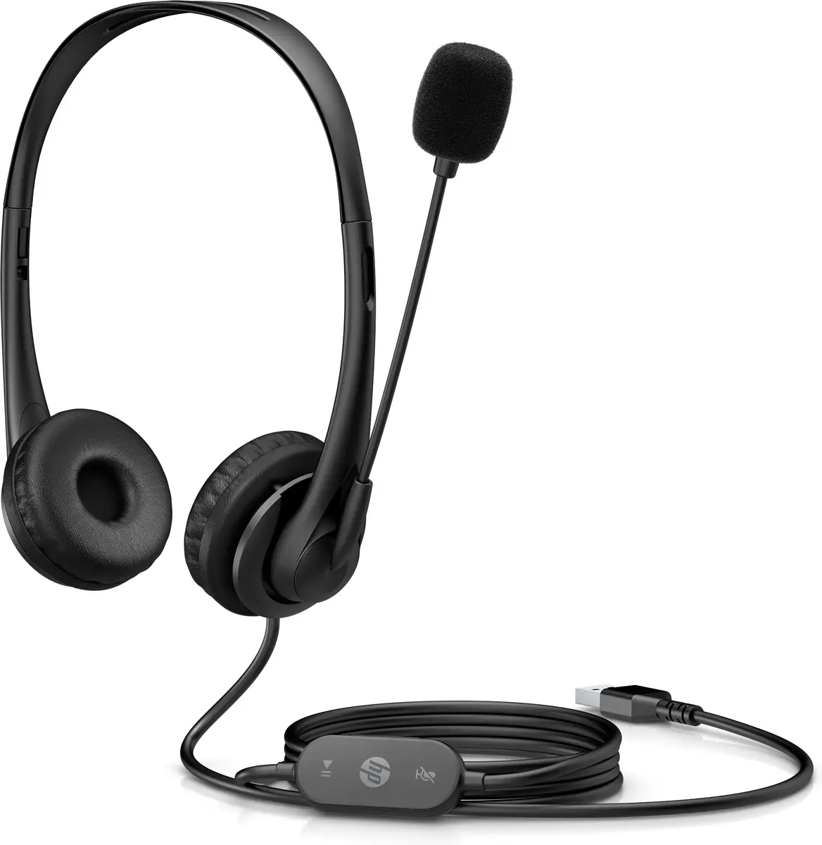 KINGSTON HP Stereo USB Headset G2 — vadu austiņas Photo 3