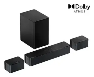Саундбар Ultimea U2520 5.1 канала с беспроводным сабвуфером, Dolby Atmos, управление через приложение, чёрный
