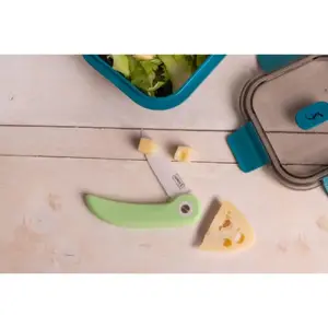 Kitchen Knife Lurch PIKNIKA, ceramic blade, light green handle