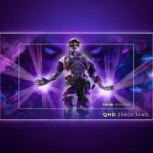 QHD 2560×1440 Resolution