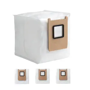 Dust bag for Eufy robot vacuum T29YQA20 — pack of 3, brown/white
