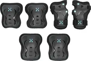 Набор защитной экипировки Nils Extreme Zestaw Ochraniaczy Extreme черно-мятный р. XL (16-60-116)