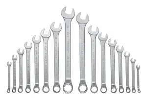 Combination Wrench Module STANLEY TRANSMODULE SYSTEM 16pc — sizes 6–24 mm, metallic