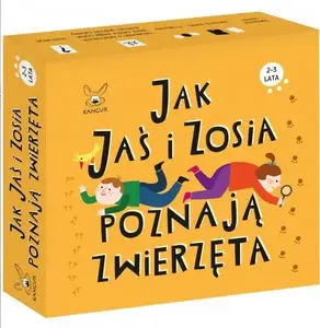 Детская книга Kangur «Jak Jaś i Zosia poznają zwierzęta» Photo 1