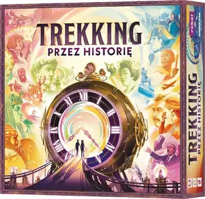 Board Game Rebel Gra Trekking przez historię – tabletop historical trekking game, family play
