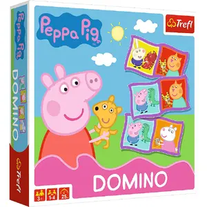 TREFL Peppa Pig Domino Peppa — 28 фишек домино Photo 1