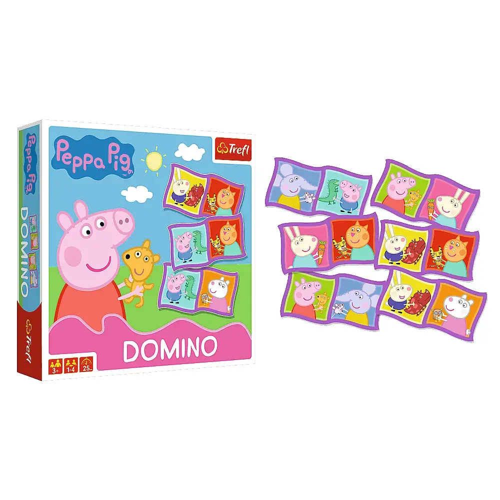 TREFL Peppa Pig Domino Peppa — 28 gab. domino Photo 3
