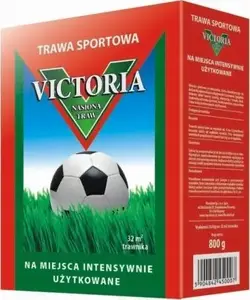 Grass seed Flora Victoria sportowa uniwersalna 0.8 kg — turf seed mix for sports and general use