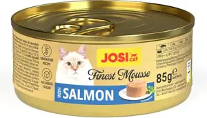 Влажный корм для кошек JosiCat Finest с лососем 85 г пауч