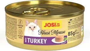 Влажный корм для кошек JosiCat Finest с индейкой 85 г пауч