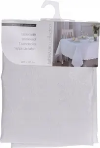 Скатерть Excellent Houseware 220x150 см | водо- и пылеотталкивающая праздничная скатерть