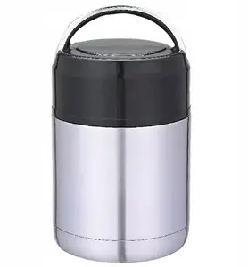 Thermos food jar KRISBERG KS-5115 0.8L, wide mouth, stainless steel for soup