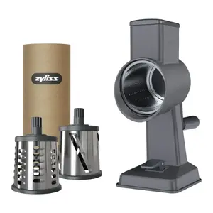 Rotary grater Zyliss E900057 — manual metallic rotary grater, aluminium, 1.4 kg