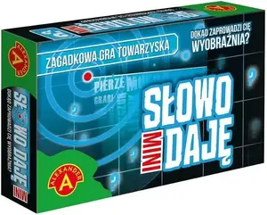 Board game Alexander Słowo daję Mini — party word game, compact edition