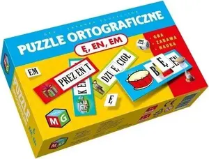 Multigra Multigra Puzzle ortograficzne Ę EN EM — educational orthography puzzle set (Multigra, model 387473)