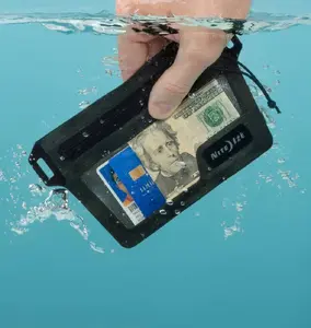Waterproof Pouch NITEIZE RO311-09-R8, Grey — universal protective dry bag for electronics and valuables