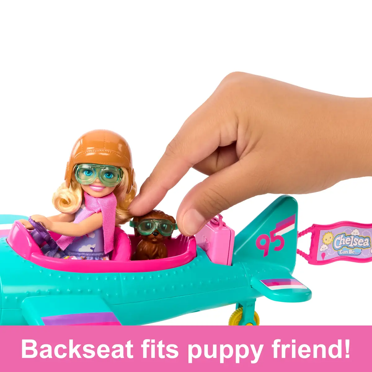 BARBIE Chelsea Can Be… Plane — lelle un spēļu komplekts Photo 8