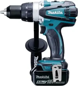 Шуруповерт-дрель аккумуляторный Makita DDF458RTJ 18 В с 2× аккумулятора 5 А·ч