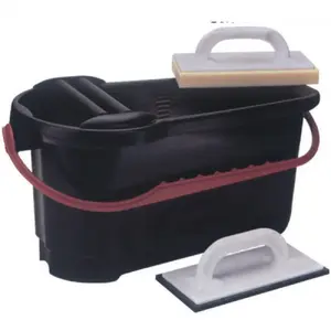 Tile Set Dedra 24L Mixing Tub with 2 Professional Trowels (model 1510)