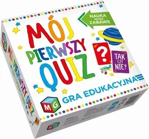 Multigra Quiz Game "Mój pierwszy quiz" by Multigra — family/children quiz set