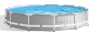 Framed above-ground pool Intex 26712GN — Round 6503 L, Ø 3660 mm, H 760 mm, filter 2006 l/h