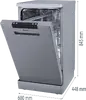 Gorenje GS522E10S посудомоечная 45 см, 10 комплектов Photo 4