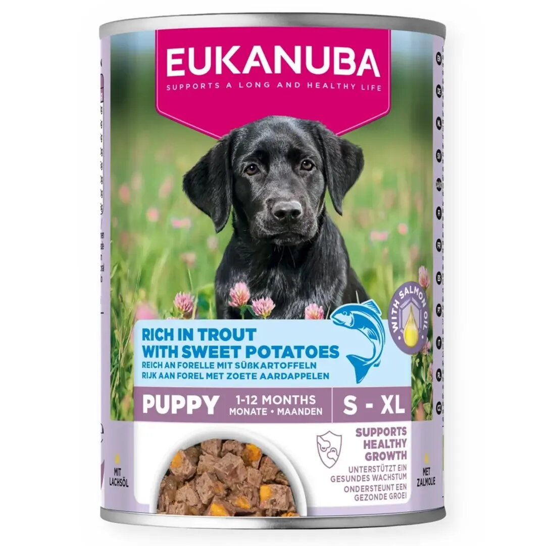EUKANUBA Konservi suņiem Kucēni/Vidēji pieaugušie, 400